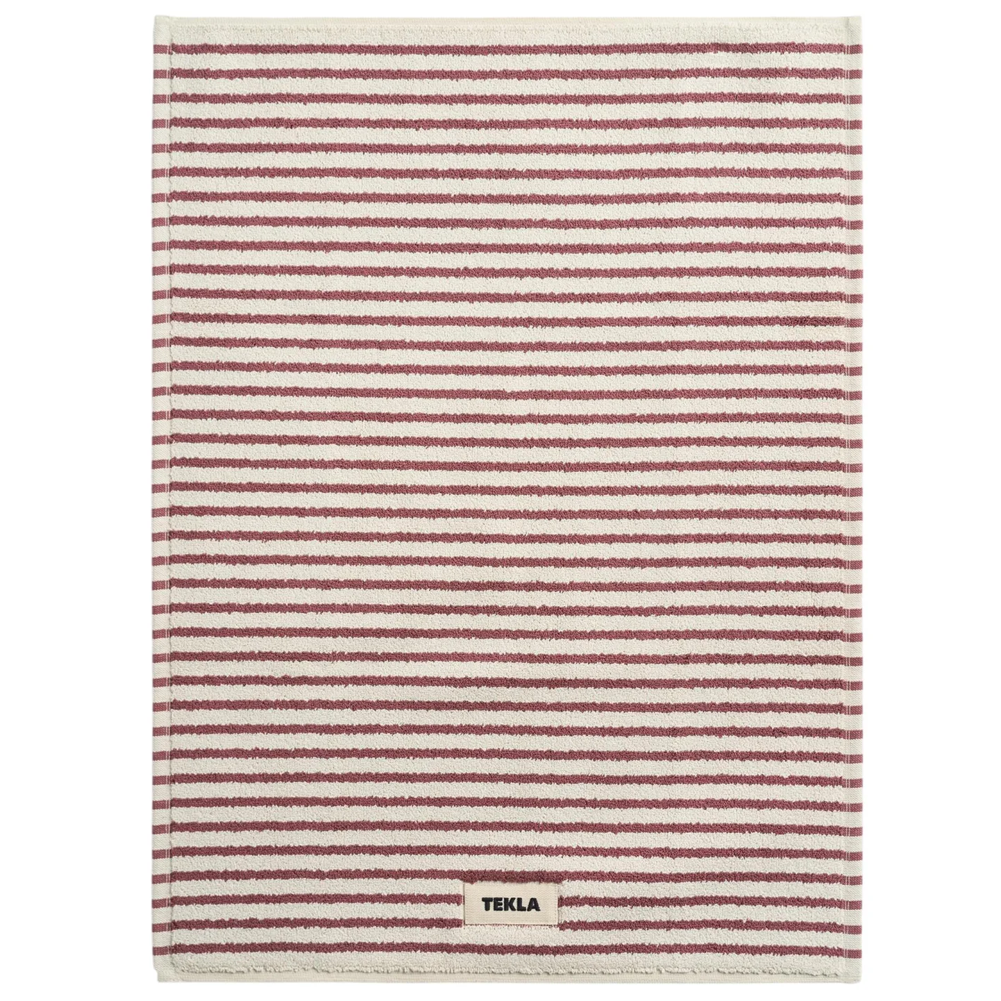 Tekla - Terry Ripple Stripes badrumsmatta 50 x 70 cm - Bomullsmattor
