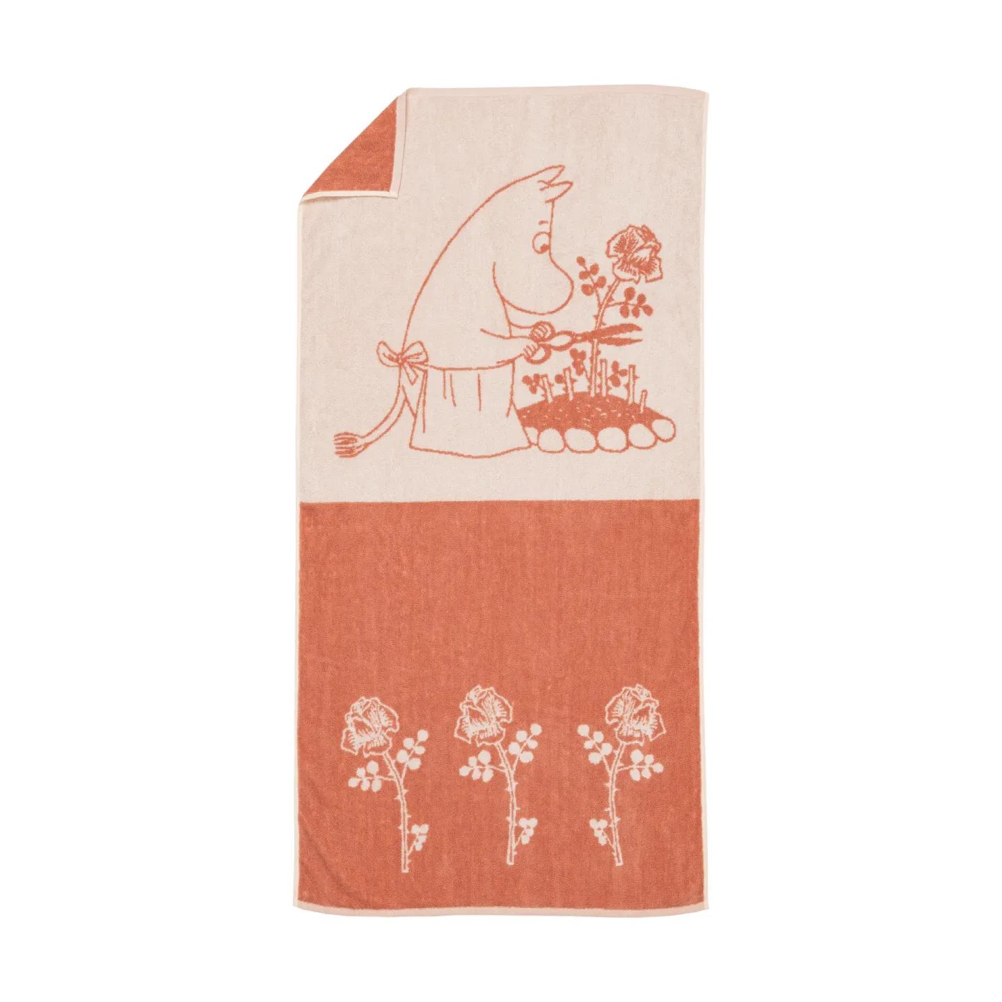 Moomin Arabia Mumin Badehandtuch 70x140cm Muminmamma beige