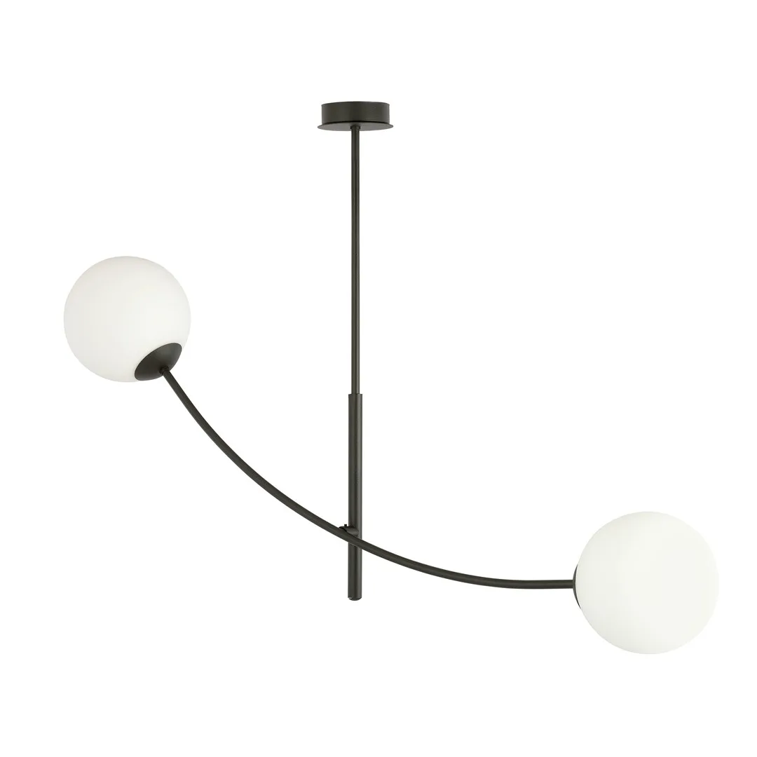 Emibig Lighting - Hunter 83cm - Taklampa - Svart/Vit