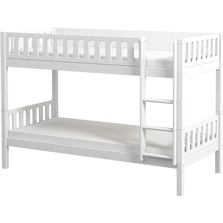 Hochbett Leeloo weiss Pinie 90 x 200 cm
