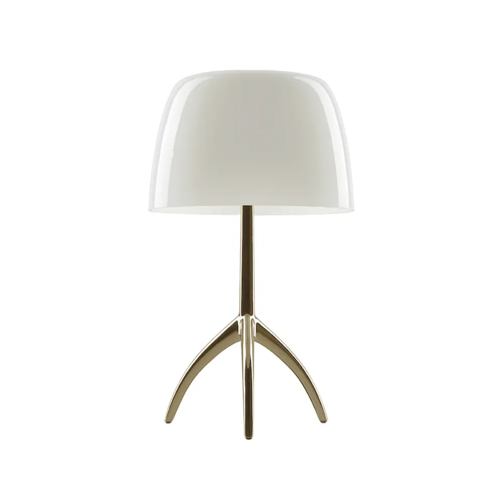 Foscarini Lumiere Grande Dimbar bordslampa varmvit, champagne