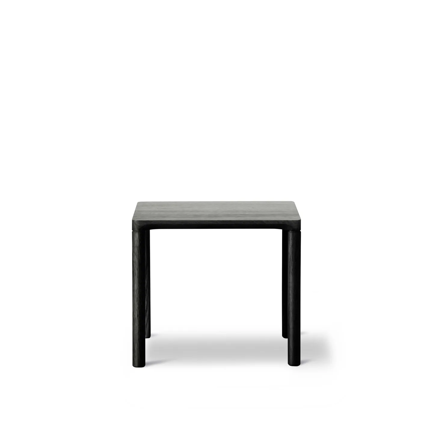 Fredericia Furniture - Piloti Table, 39 x 31 cm, Svartlackerad ek - Soffbord - Hugo Passos