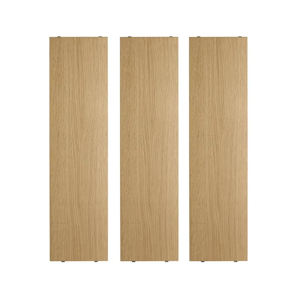 String String Regalboden Eiche, 78x20 cm, 3er-Pack