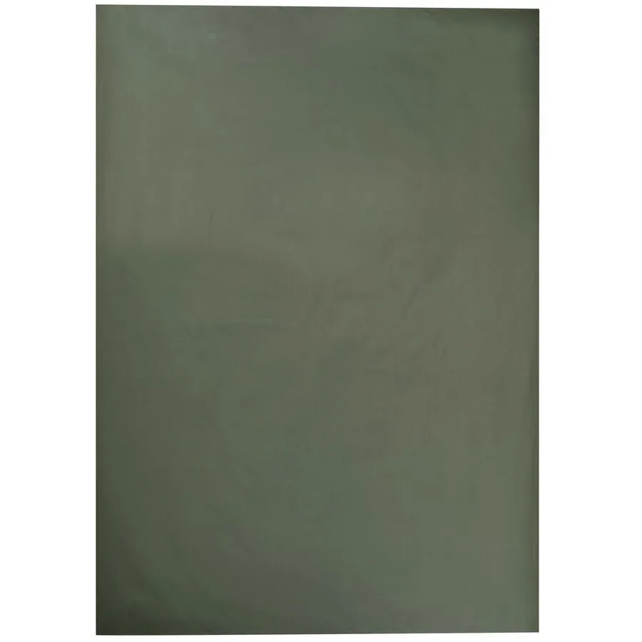 Duvetbezug Mia dunkelgrün Einfarbig Baumwolle 200 x 210 cm