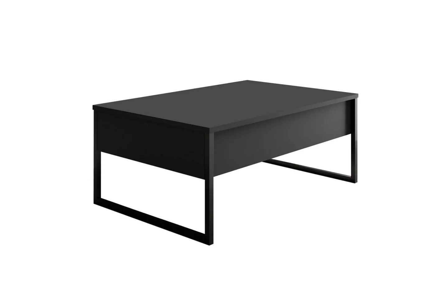 Luxe Soffbord 90x40 cm Svart - Hanah Home