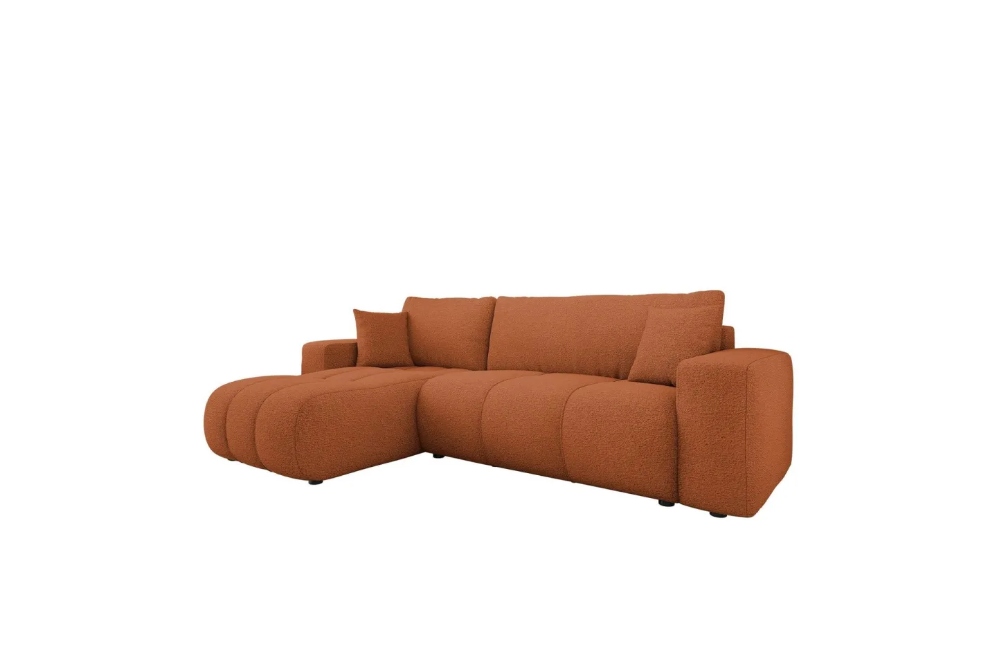 Flo Bäddsoffa med Divan 3-sits - Orange
