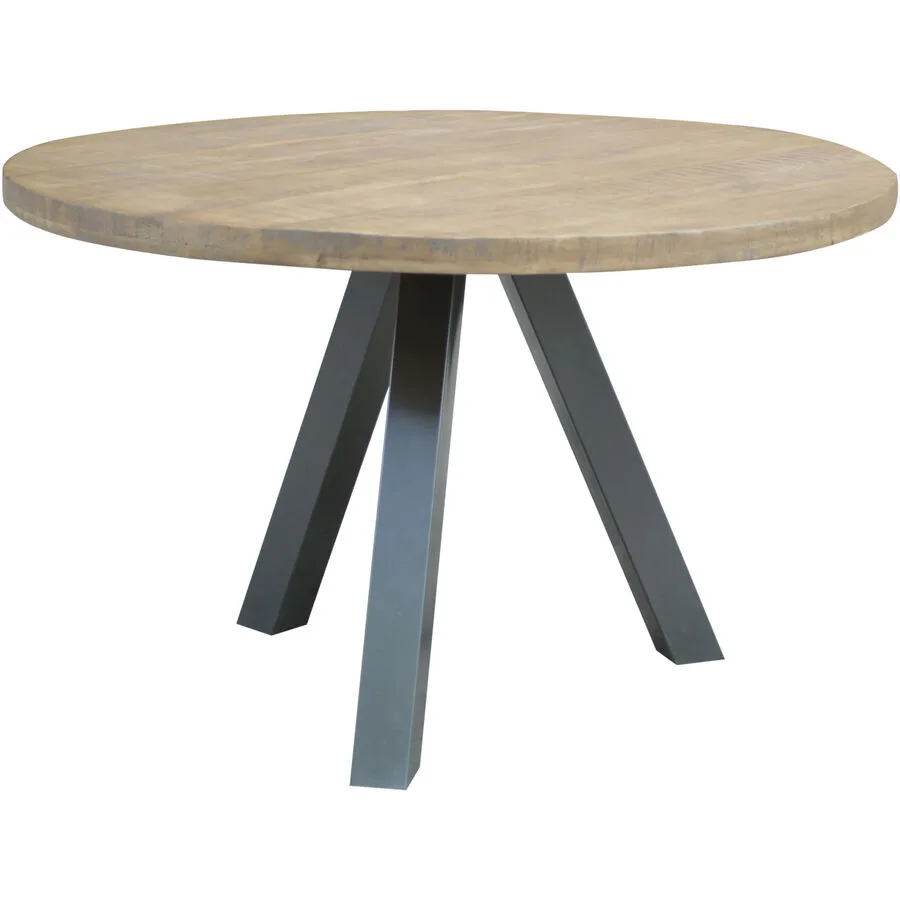 Esstisch Feli natur Mango Massivholz B 120 T 120 cm