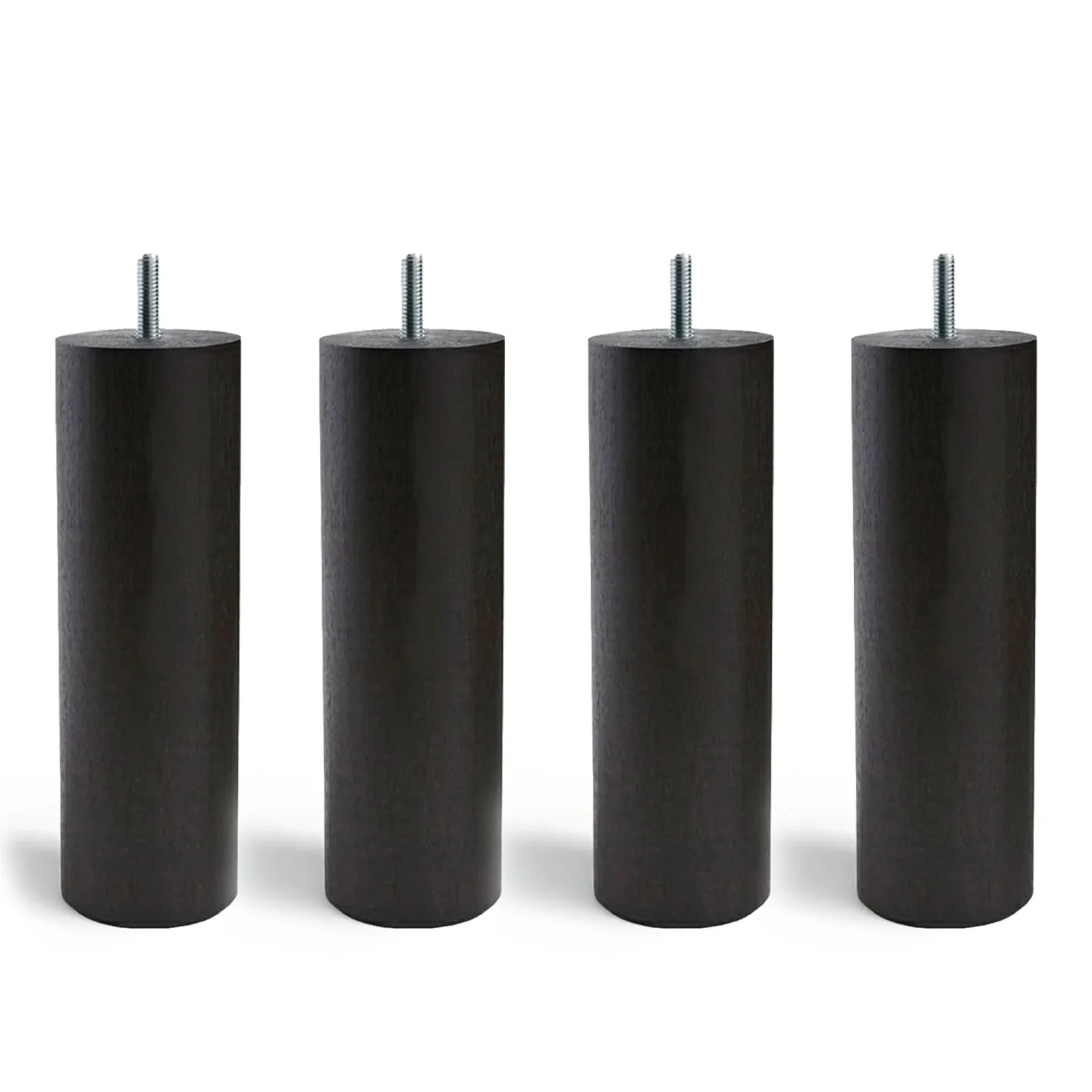 Carpe Diem Beds - Cylinder Sängben Wenge 17 cm - Sängben - Träfärgad