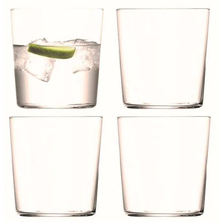 LSA International Becher-Set GIO glasklar Glas H 9 cm 0.39 l 4 Stk