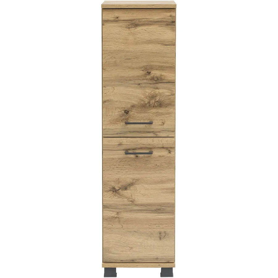 Highboard Swaantje eiche landhaus Holzwerkstoff B 30.3 cm H 116.9 cm