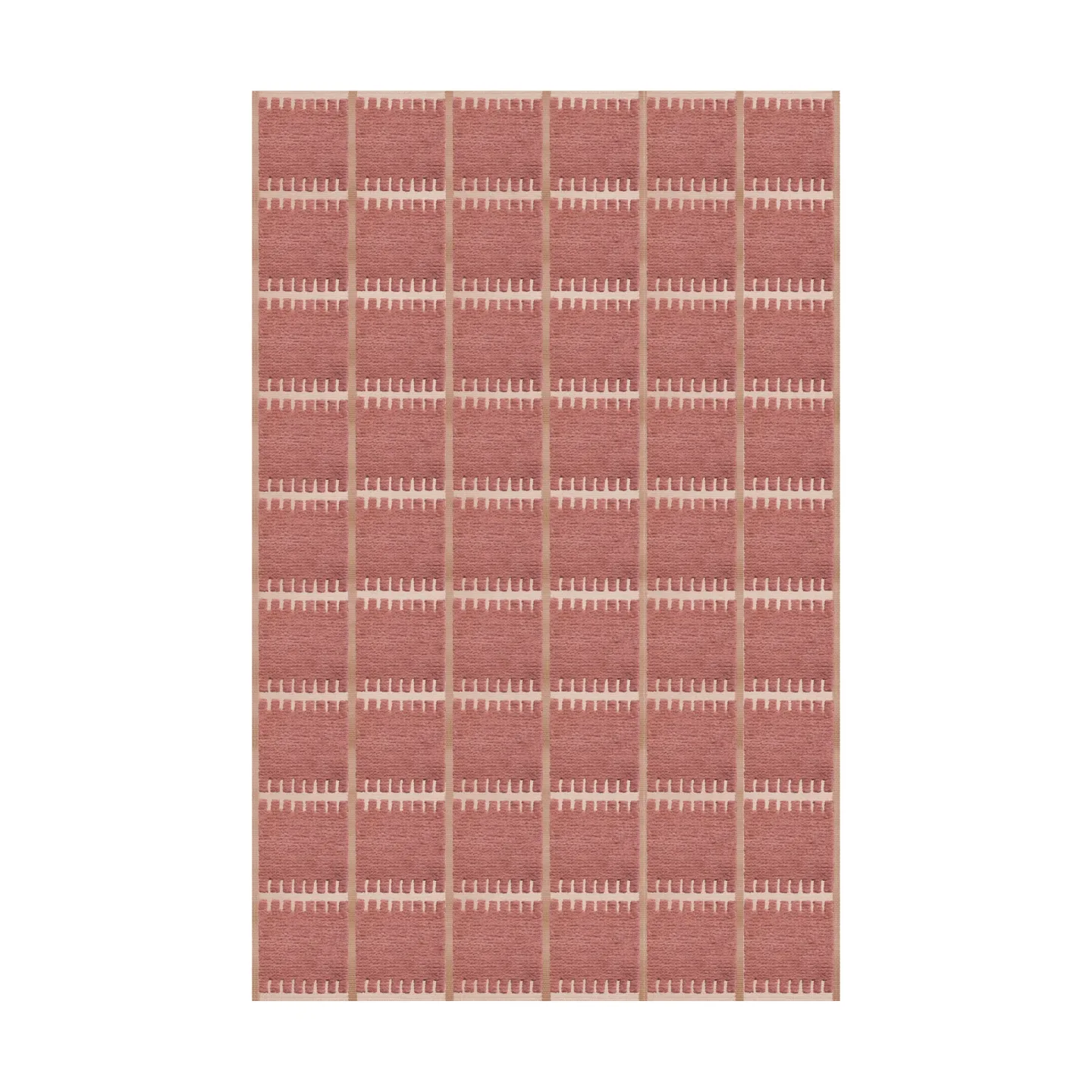 Layered Lilly Wollteppich Claret red, 200x300 cm