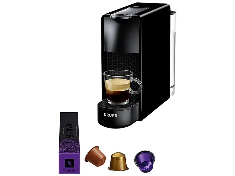 KRUPS NESPRESSO Kapselkaffeemaschine Essenza Mini black