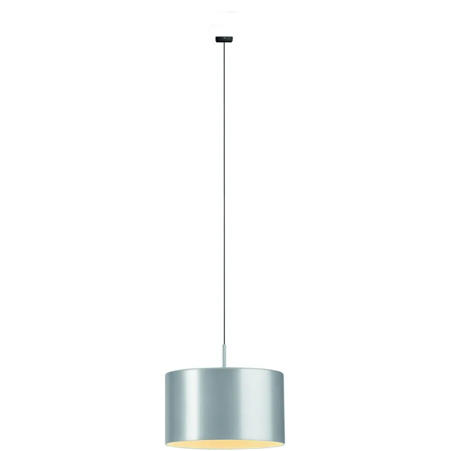 Designer-Pendellampe Bankamp Strada Pro Grand Metal aluminium matt dimmbar D 16 cm - Material: Aluminium/Acryl - LED - LED Energiesparlampen