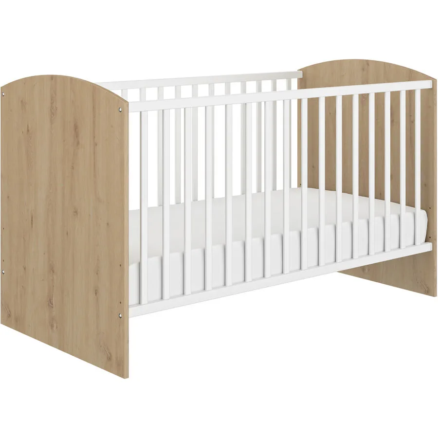 Babybett Arthur eiche Holzwerkstoff B 144 H 88 cm
