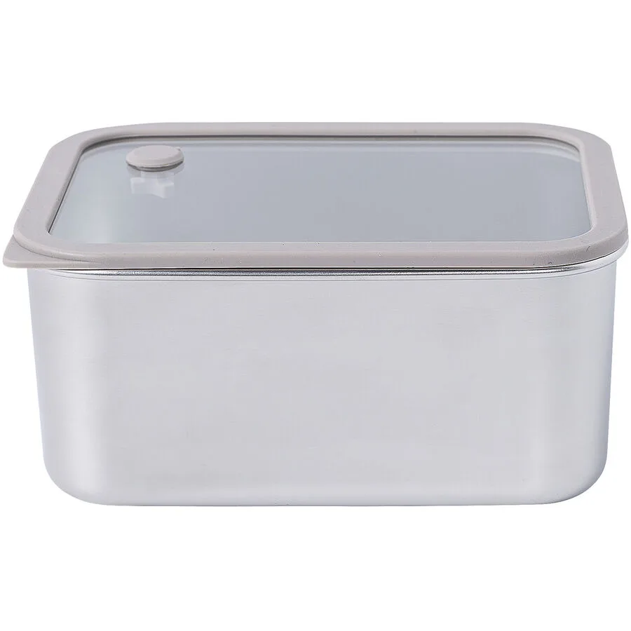 Judy Grau Edelstahl 12 cm 15.9 cm 1 l - Farbe: chrom
