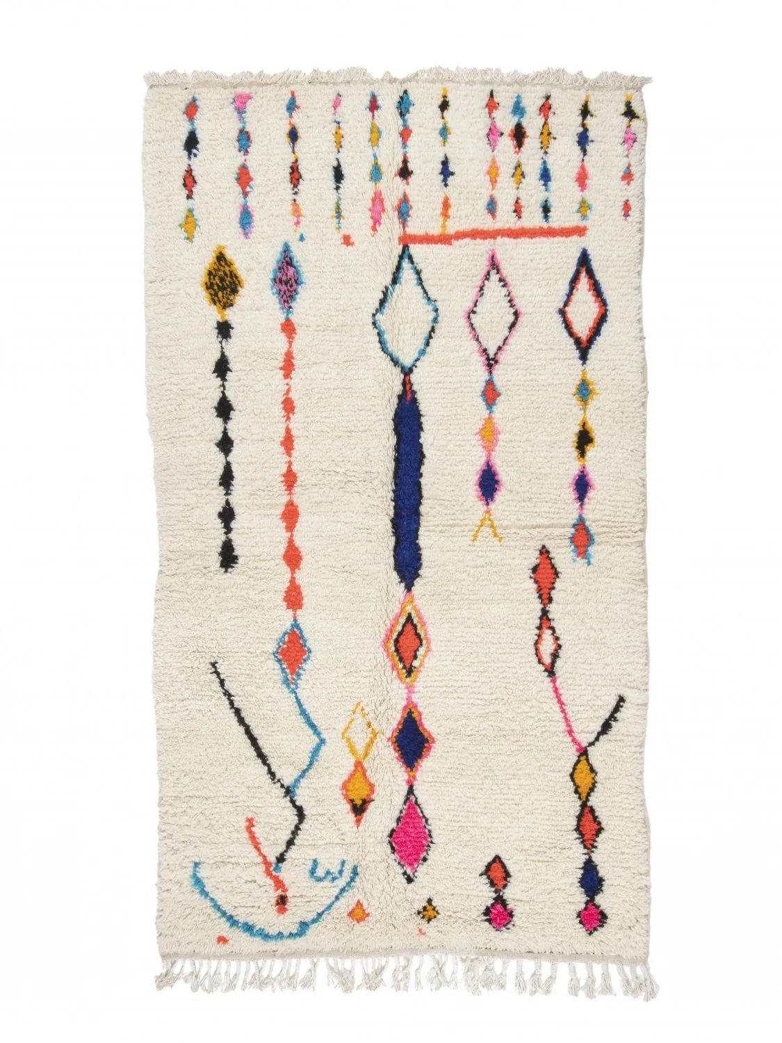 Kelim-teppe Marokkansk Azilal 260 x 140 cm (Størrelse: 260 x 140 cm)
