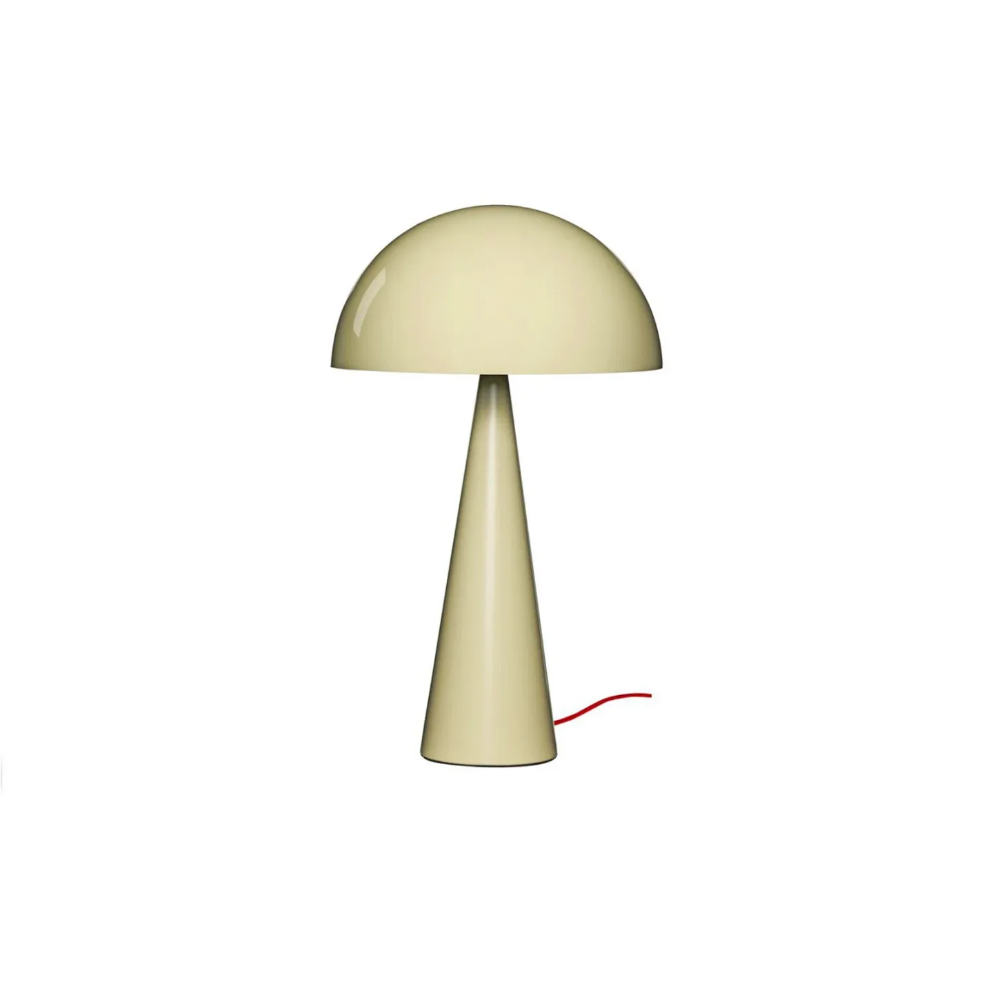 Mush bordlampe, sand, metall, høyde 30 cm - HÜBSCH - Stue - Moderne - Med en lyskilde