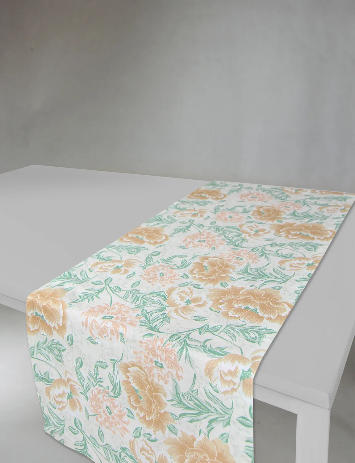 Løpere - Almira (gul) (Størrelse: 40 x 140 cm)