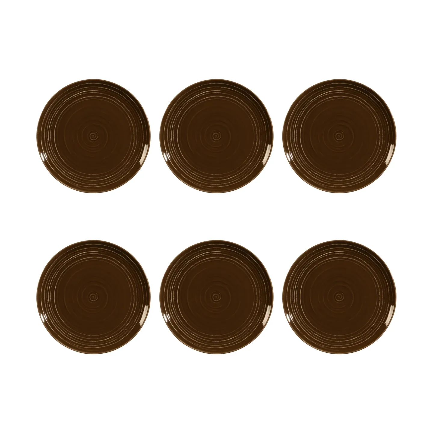 Seltmann Weiden Terra Teller Ø22,7cm 6er Pack Earth Brown