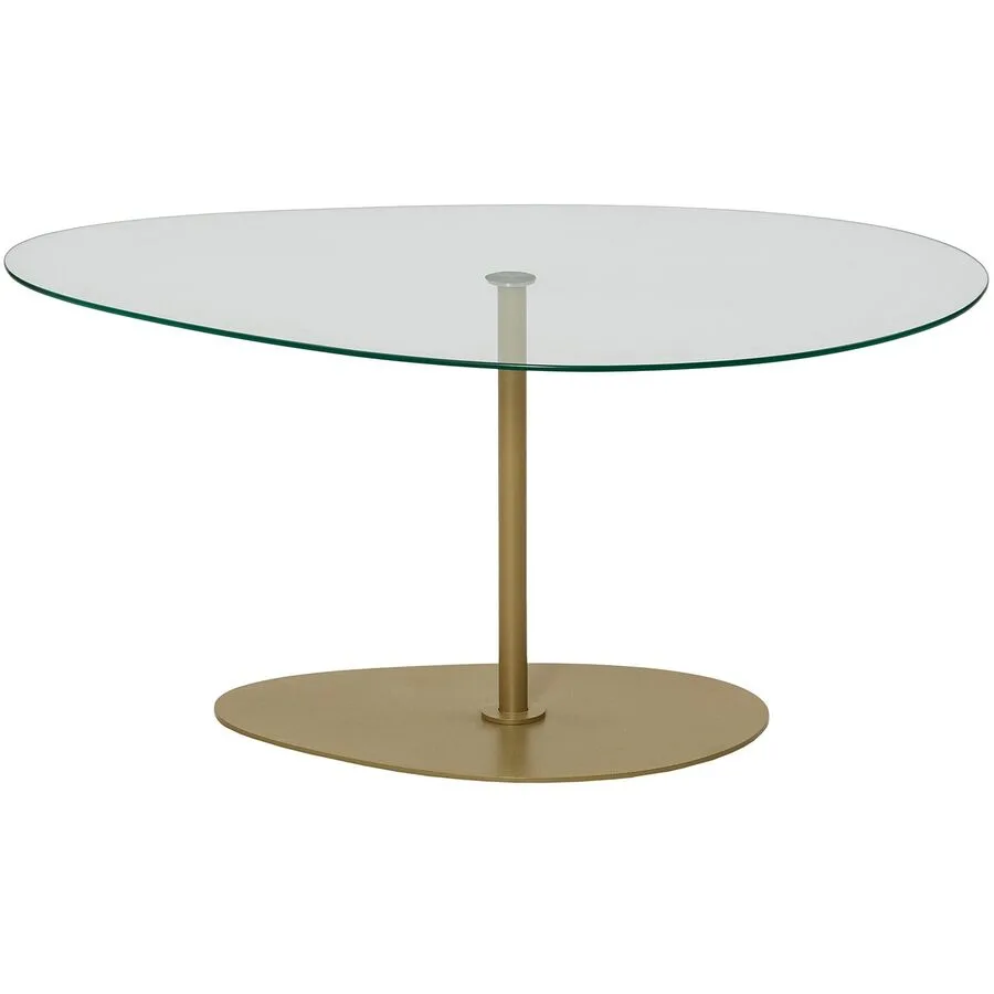 Salontisch Yasam Transparent Glas 90 cm