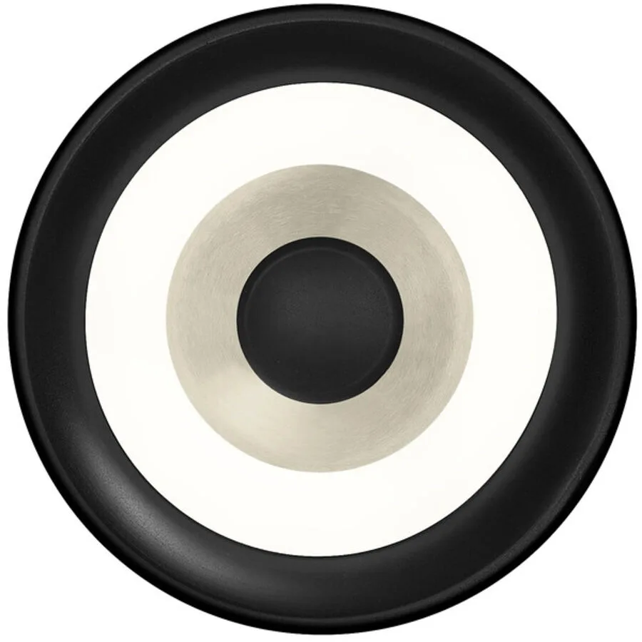Wandlampe Speaker Beige Aluminium/Eisen 20 cm 20 cm - Farbe: sand - LED - Lichtfarbe: Warmweiss - LED Energiesparlampen