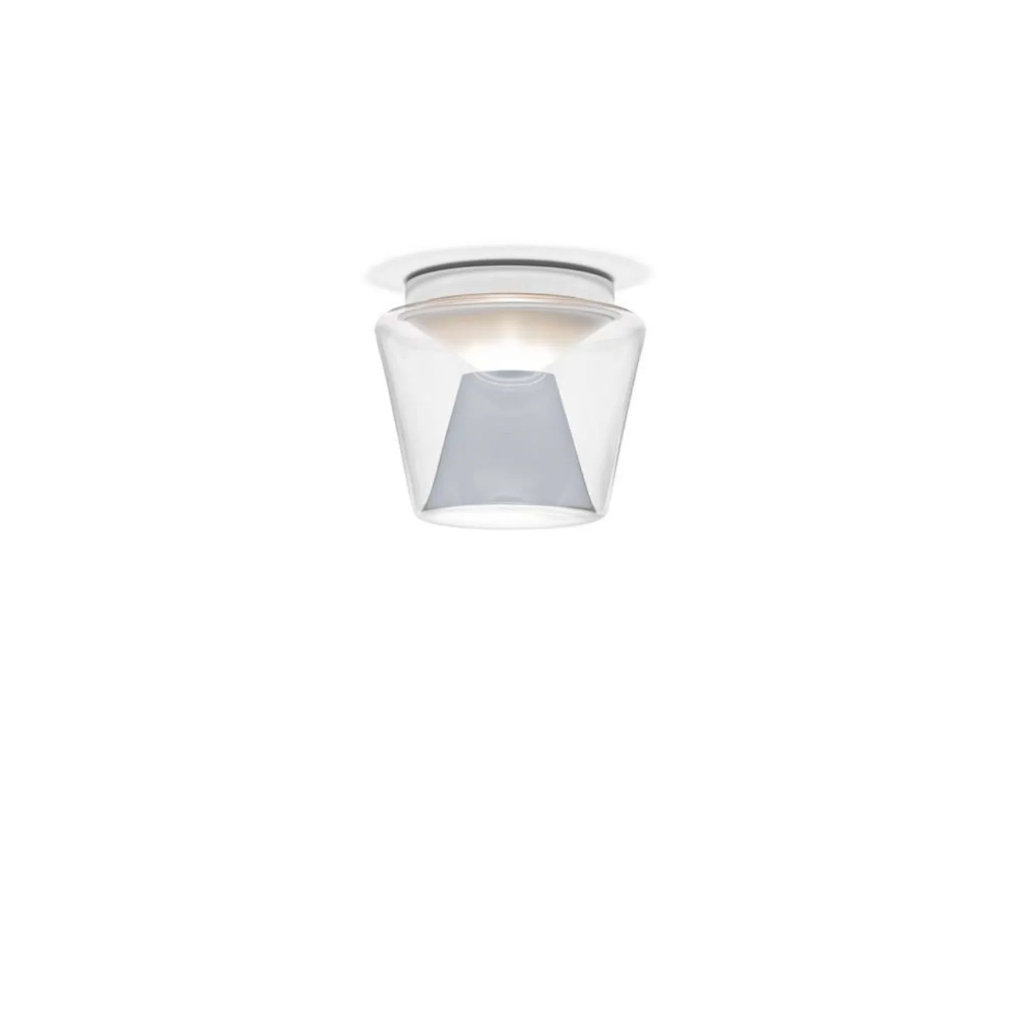Annex LED-taklampa S, aluminium, 14 cm - Serien Lighting - Vardagsrum - Glas