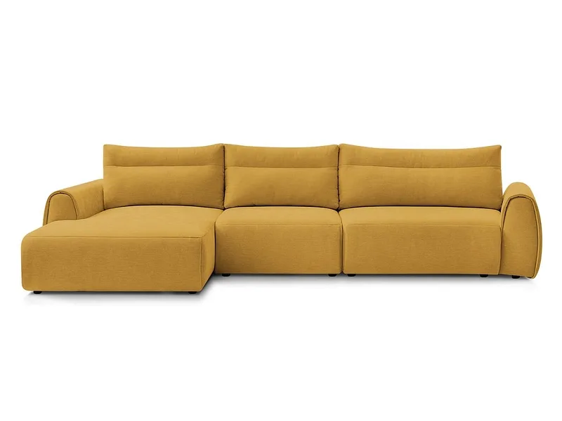 Ecksofa BOBOCHIC ADEN Stoff gelb
