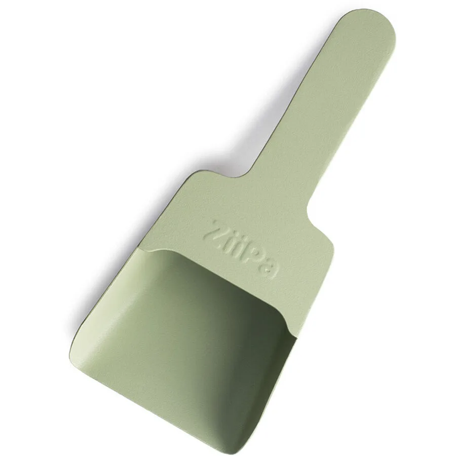 Pelletschaufel ZiiPa hellgrün Stahl B 21.5 cm
