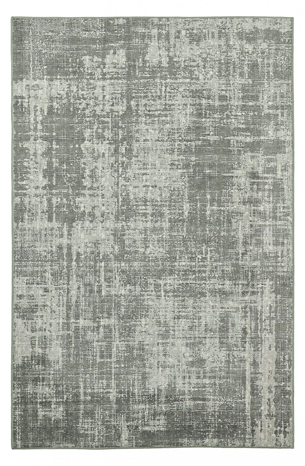 Flatvevd teppe - Elira (grå) (Størrelse: 230 x 340 cm)