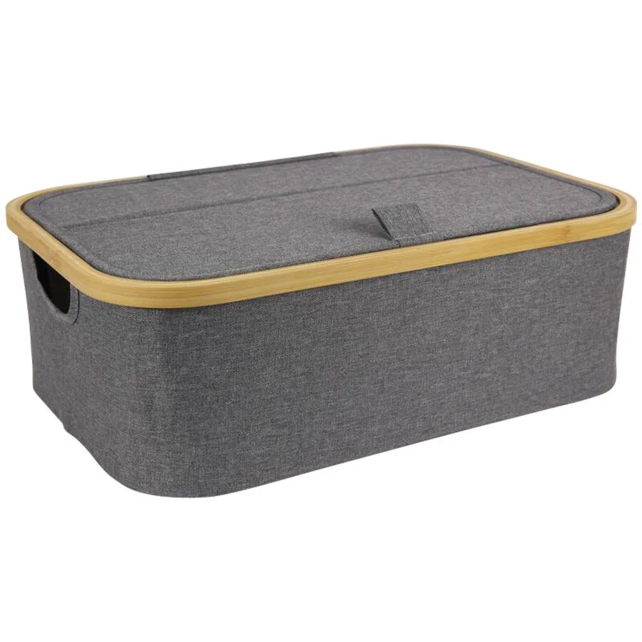 Korb Mona Grau Polyester 16.5 cm