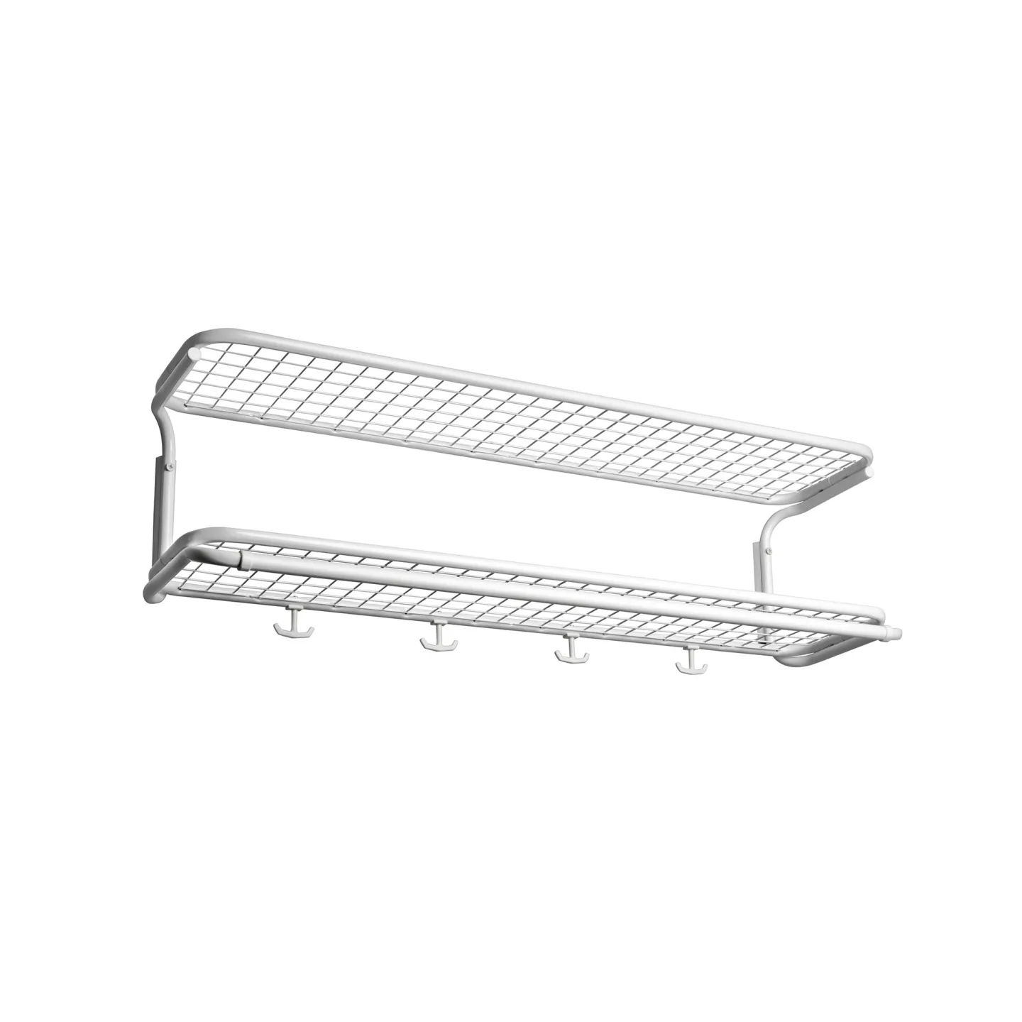 Essem Design - Classic 650 Hatthylla Vit/Vit, 80 cm - Hatthyllor och skohyllor - Gunnar Bolin - Vit - Metall/Plast