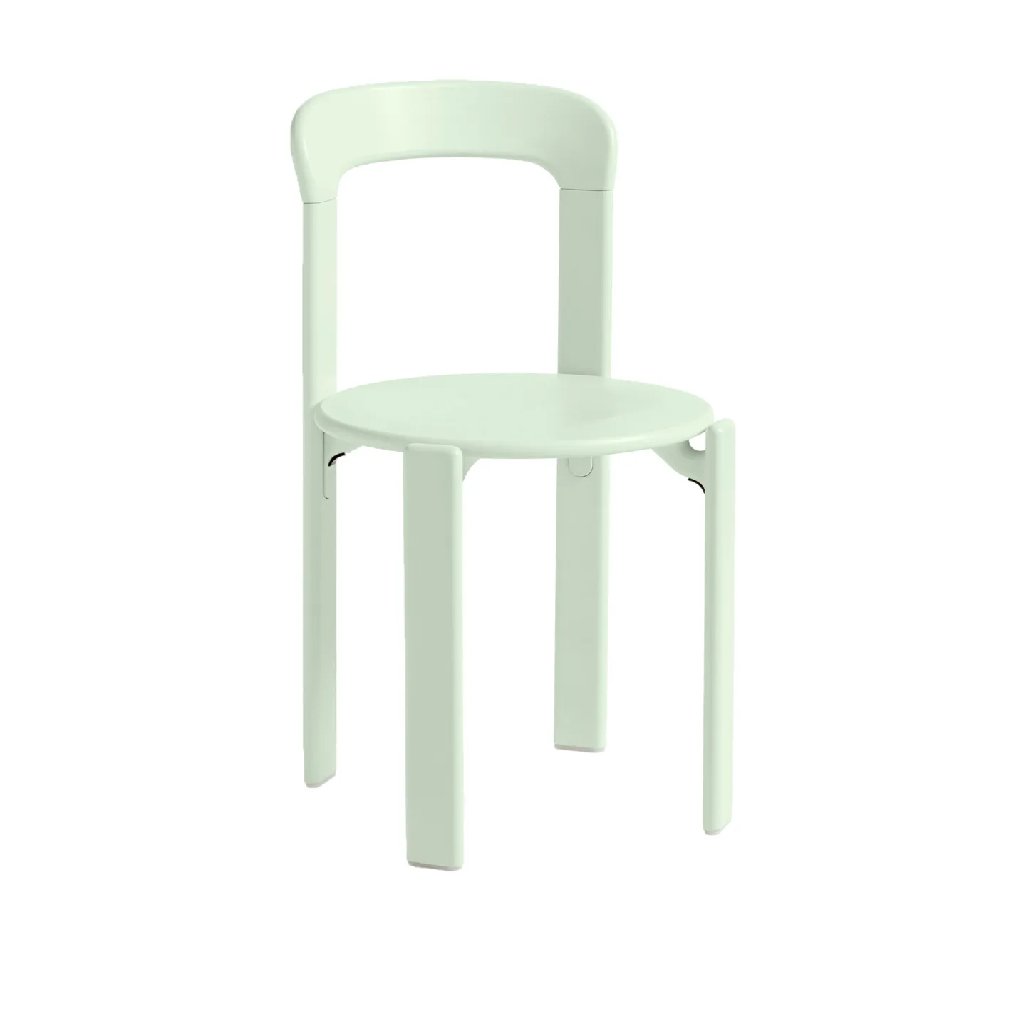 HAY - Rey Chair REY22, Soft mint water-based lacquered beech - Matstolar - Bruno Rey - Grön - Trä