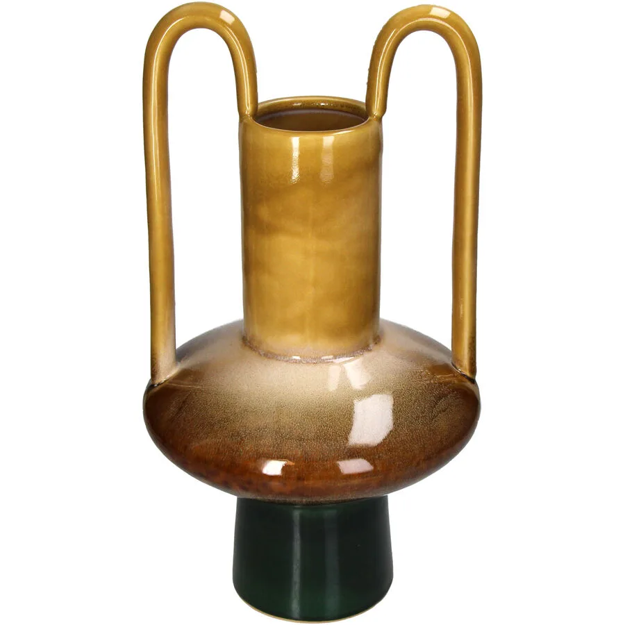 Vase Myko Gelb Steingut 42 cm