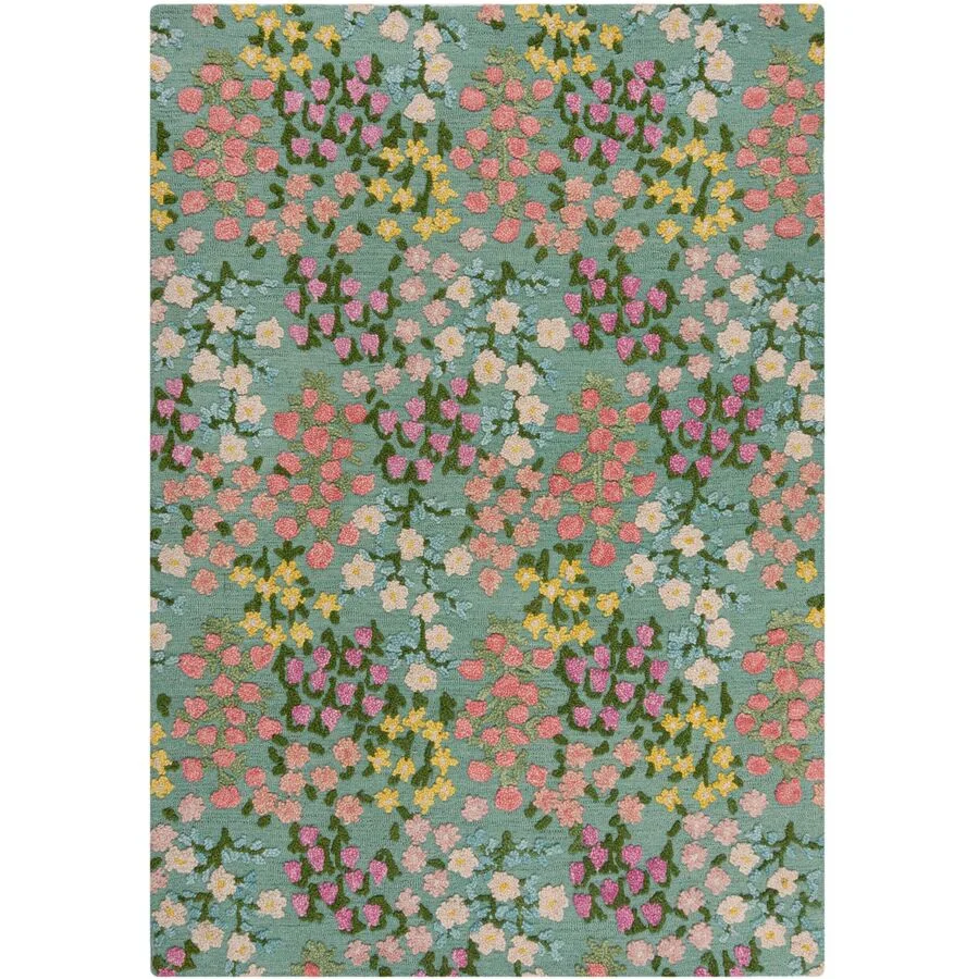 Teppich Neqta Grün Wolle 120 cm 170 cm