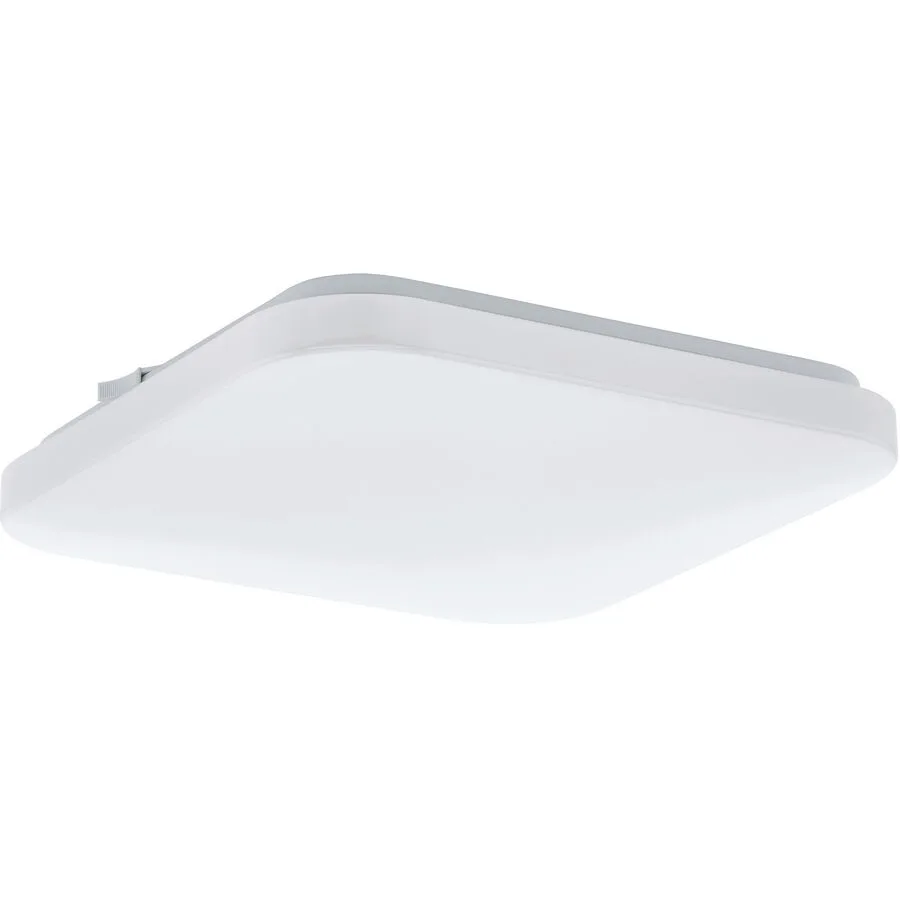 Eglo Deckenlampe Frania Weiss Stahl 28 cm 7 cm - Material: Kunststoff/Stahl - LED - Lichtfarbe: Warmweiss