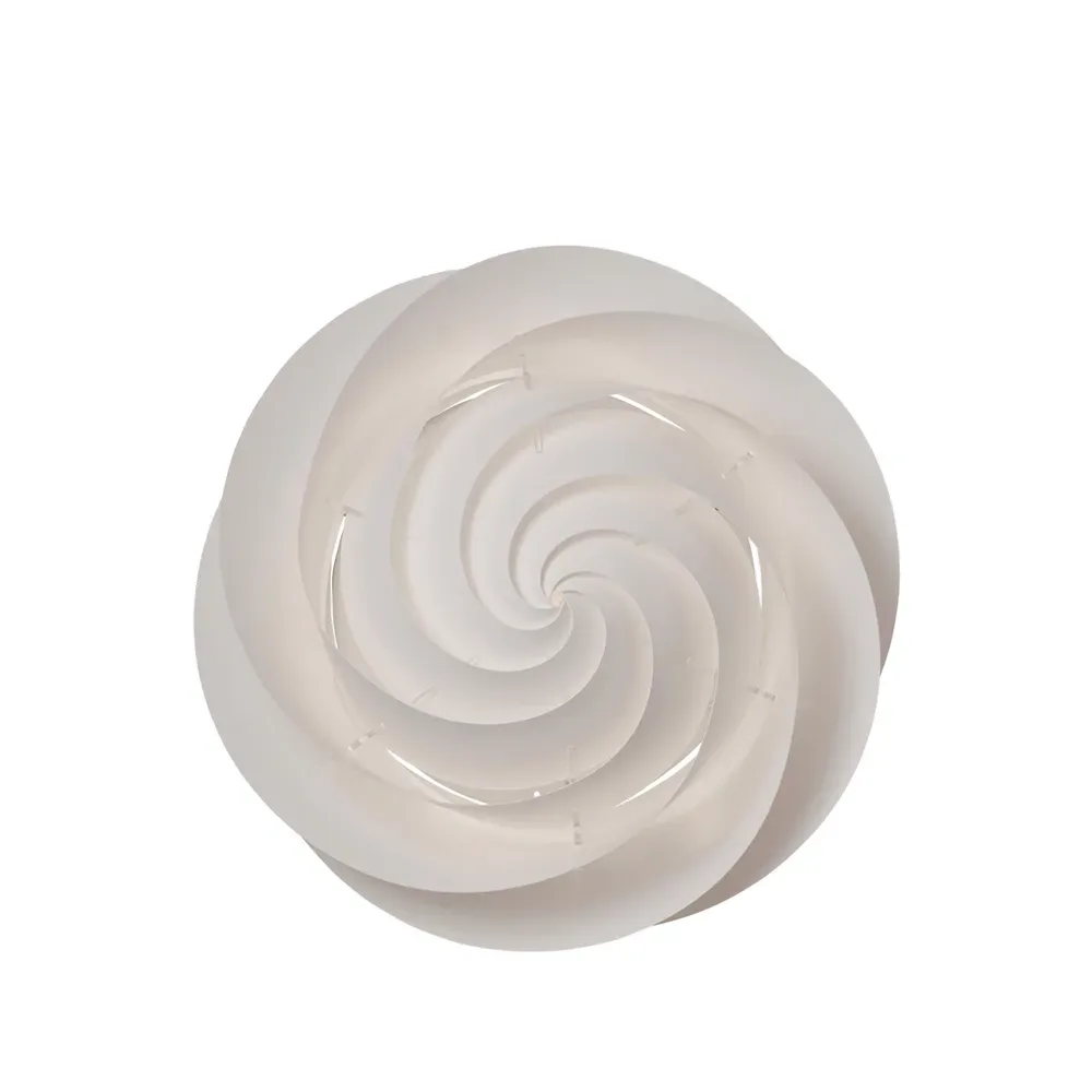 Le Klint Swirl vägglampa vit, m