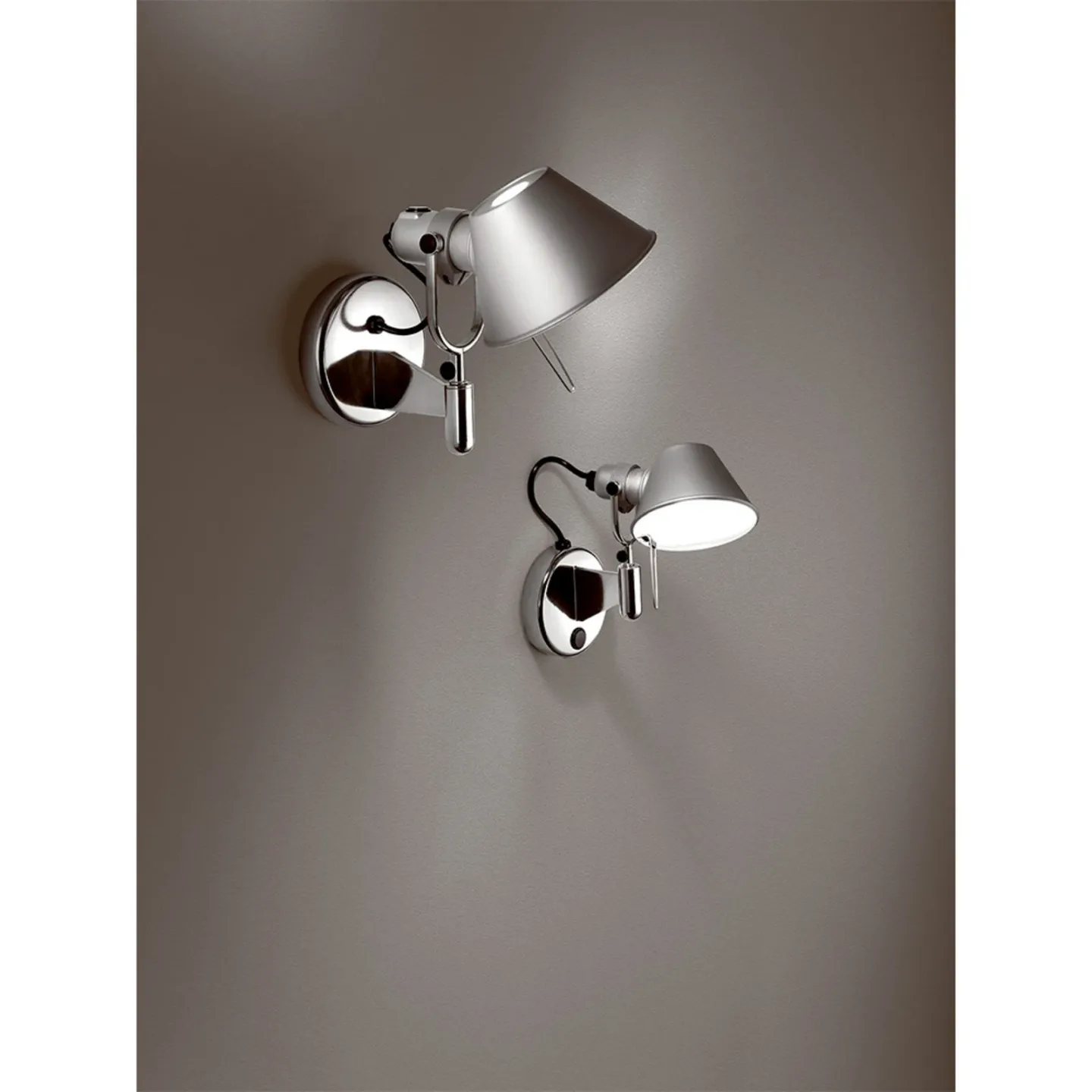 Tolomeo Faretto E27 Wandleuchte - Artemide - Schlafzimmer - Design - Aluminium