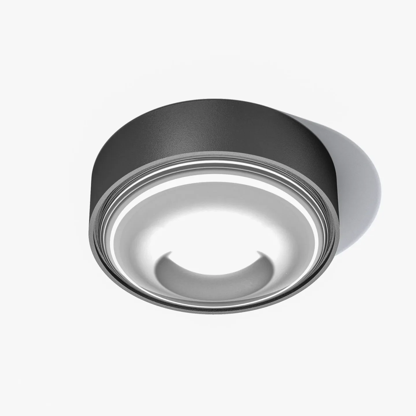 Sif LED-Deckenleuchte schwarz IP65 dimmbar - Loom Design - Badezimmer - Modern - Metall - Rund