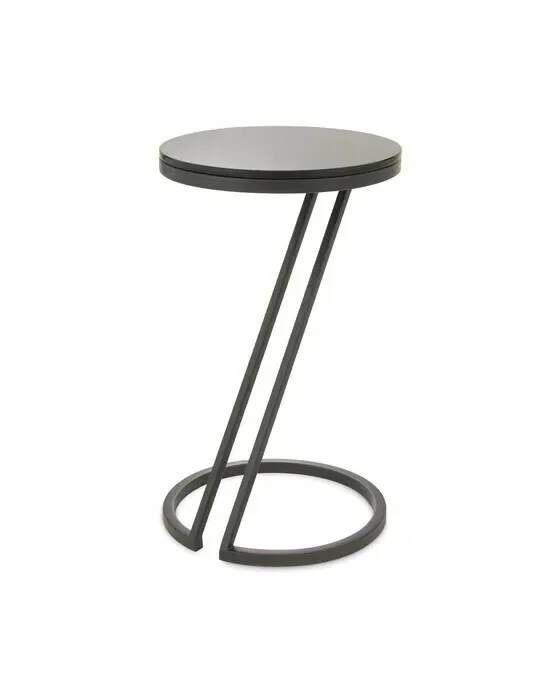 Falcone Side Table Gunmetal