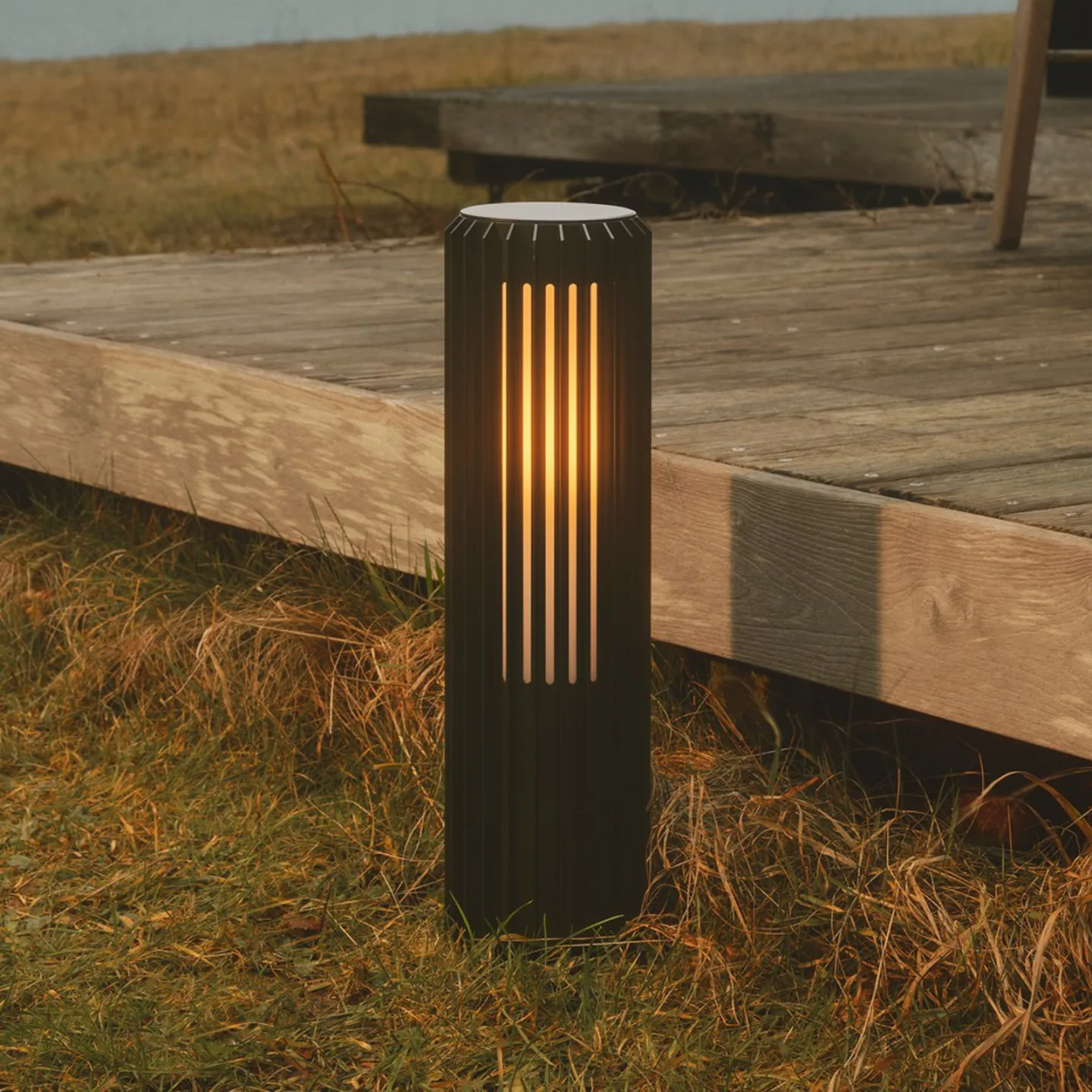 Aludra 45 Gartenleuchte Seaside Black - Nordlux - Aluminium - Einflammig