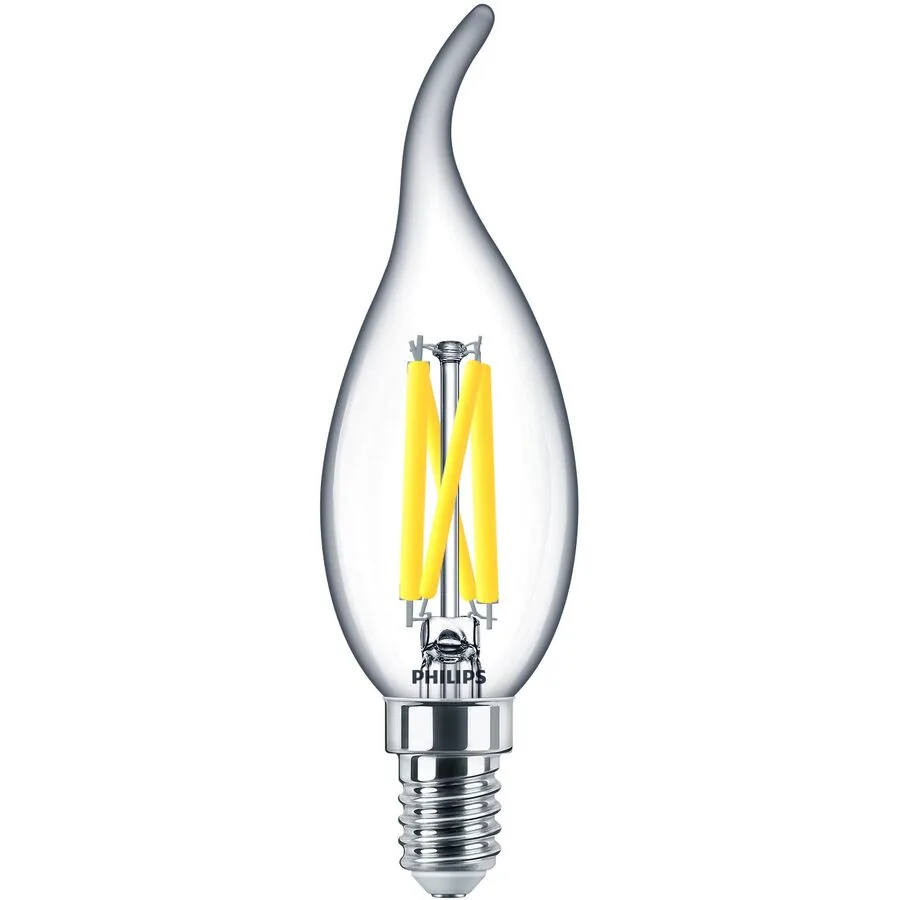 Leuchtmittel Philips Glas E14 3.4 W - Farbe: klar - LED - Lichtfarbe: Extra warmweiss - LED Leuchtmittel
