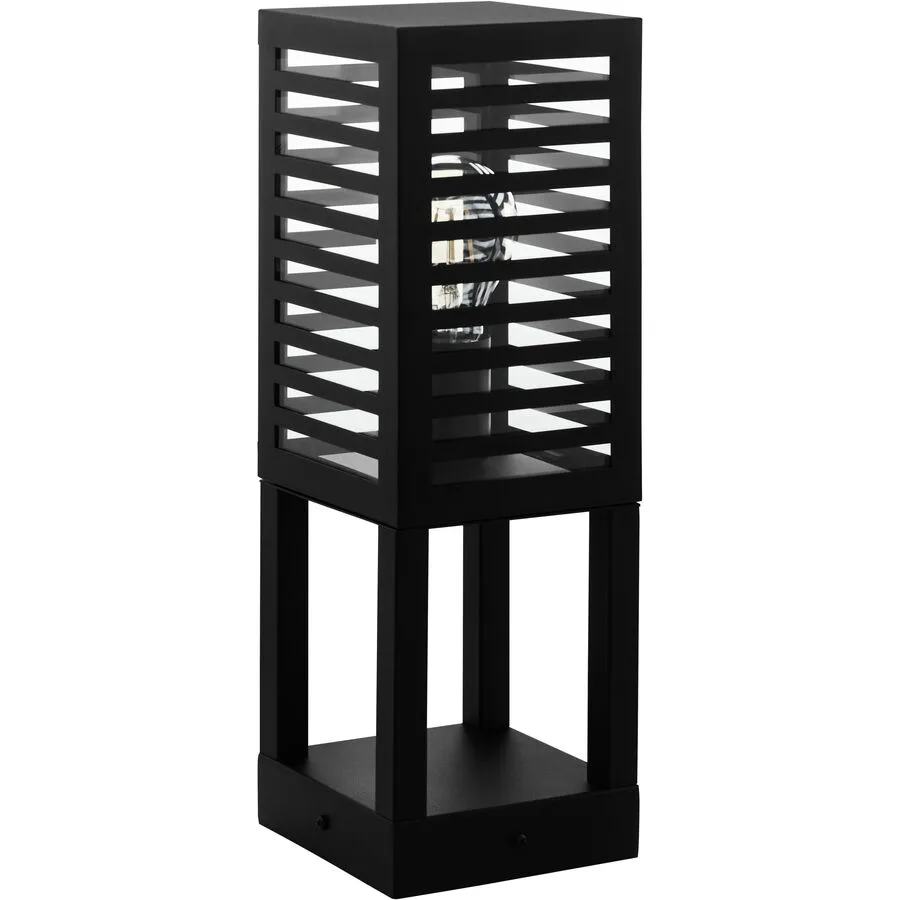 Eglo Stehlampe aussen Alamonte 3 Schwarz Aluminium/Stahl 15 cm 45 cm