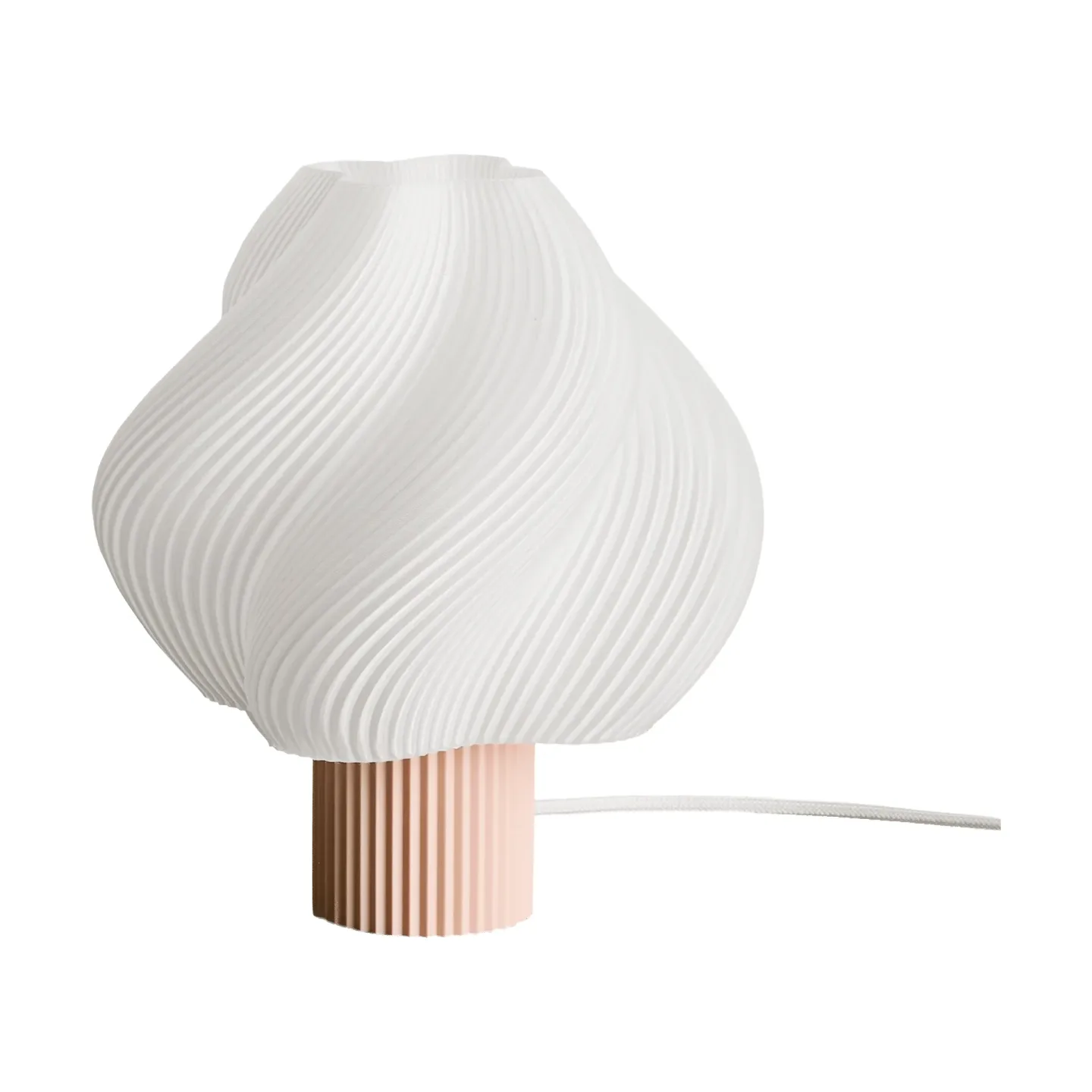 Crème Atelier Soft Serve bordslampa Wild strawberry, Regular, 26 cm