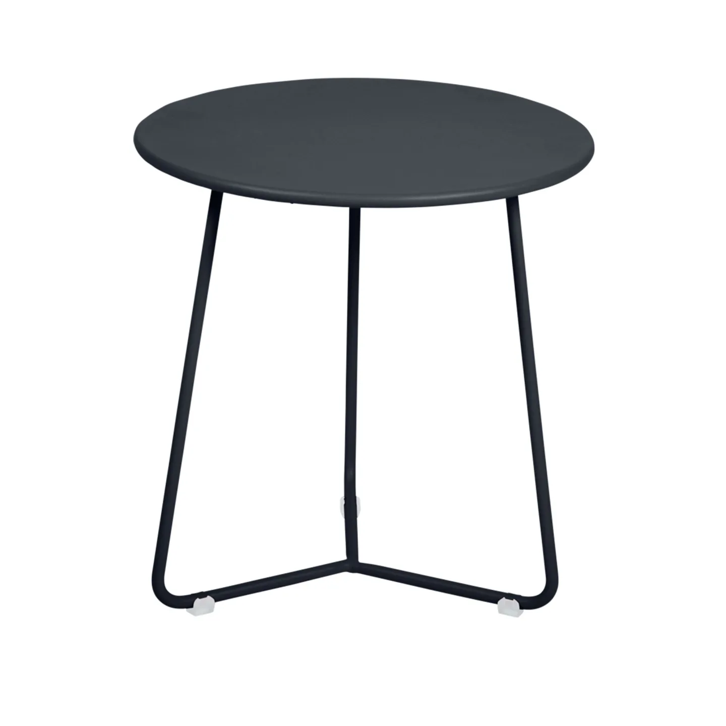 Fermob - Cocotte Occasional Table Ø34 cm - Anthracite - Småbord och sidobord utomhus - Studio Fermob