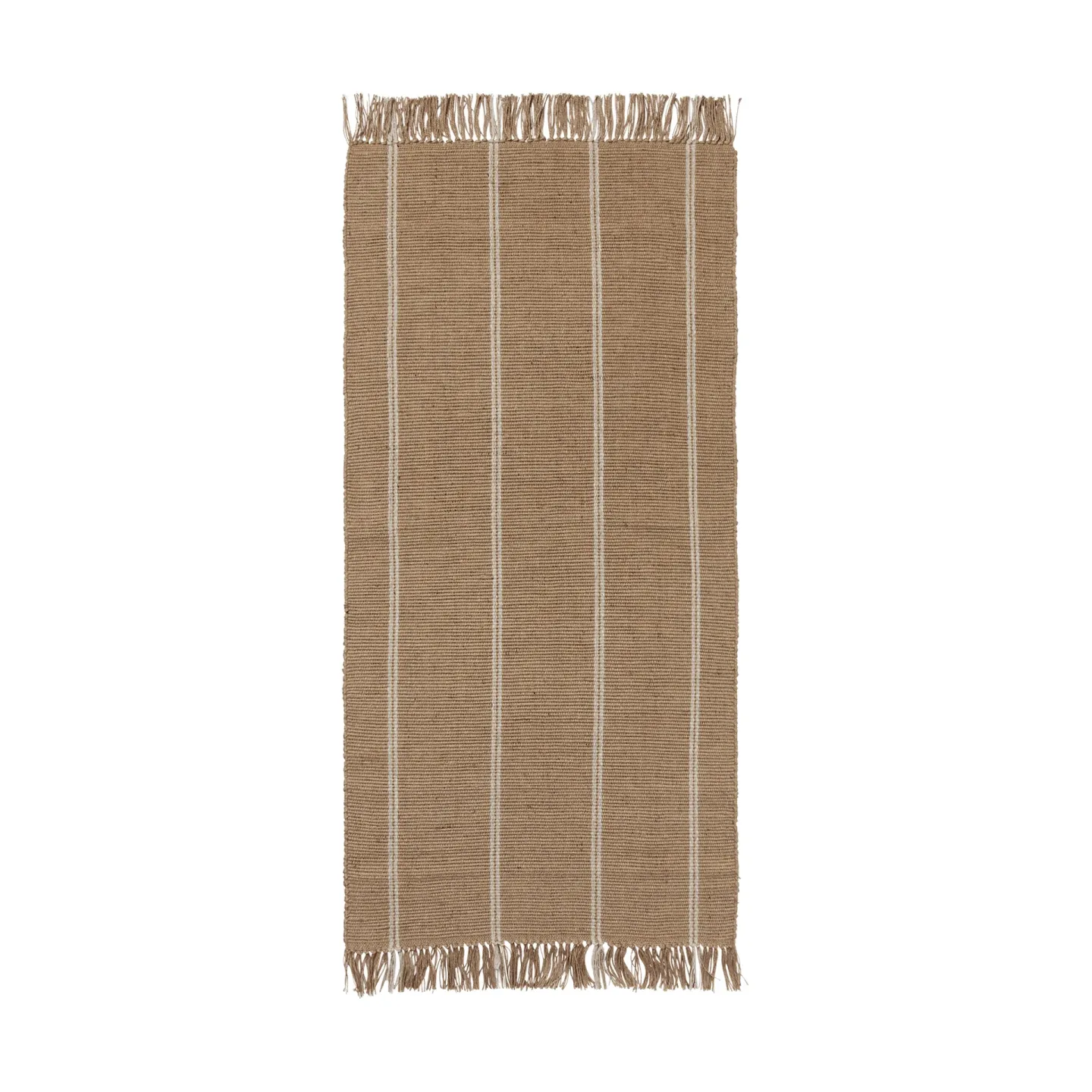 Broste Copenhagen Yuki Fussmatte White-natural, 70x140 cm