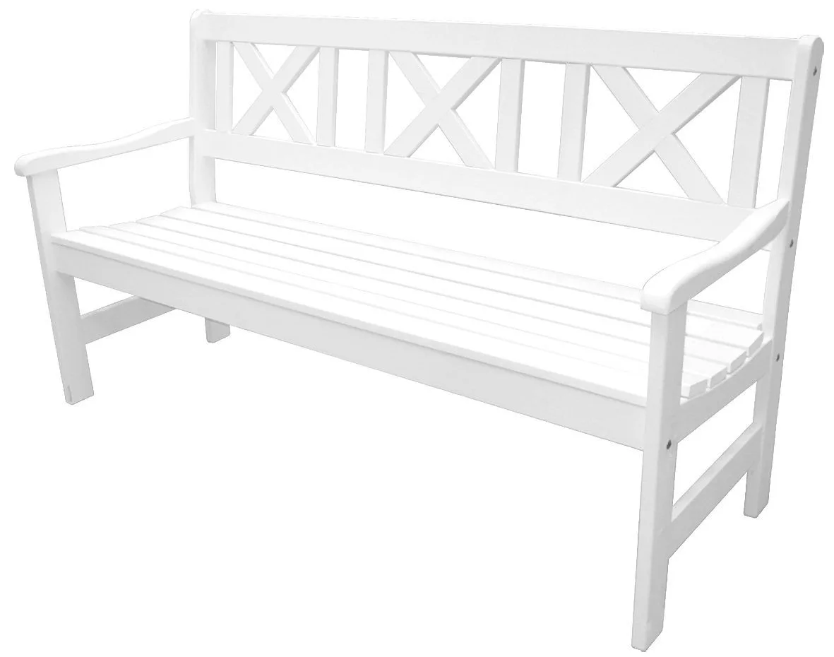 Utomhussoffa Europe 3-sits - Vit