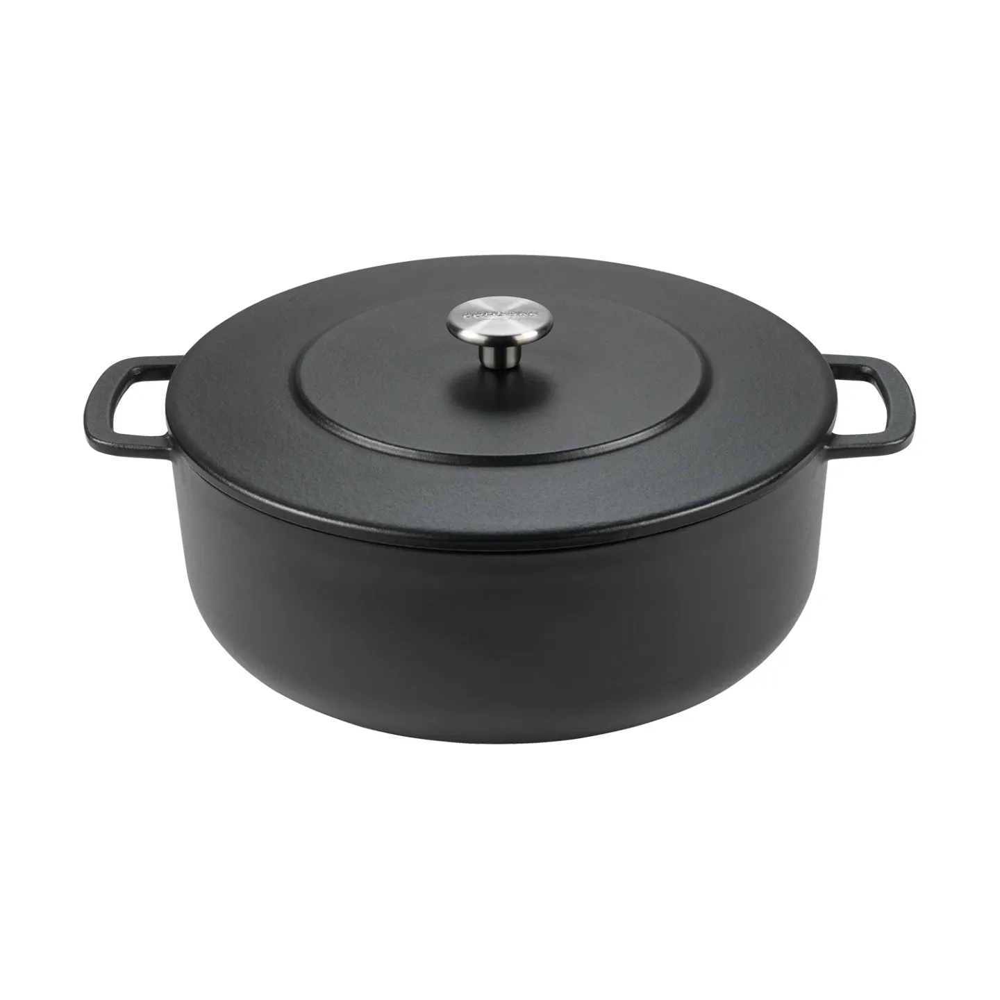 Combekk Combekk emaillierter Gusseisentopf Ø24 cm Black