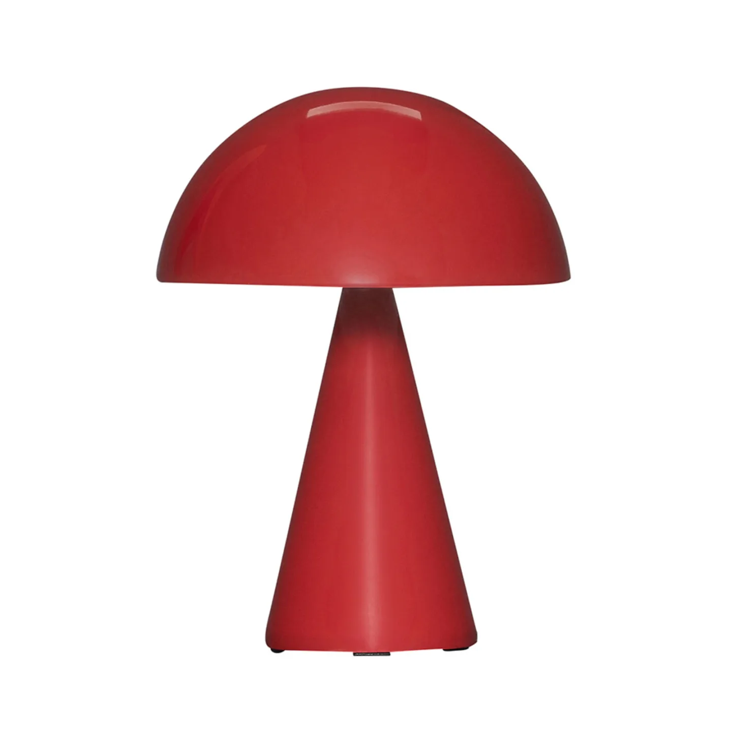 Mush LED Portable Tischleuchte Dim. Rot - Hübsch - Wohnzimmer - Design - Metall - Einflammig