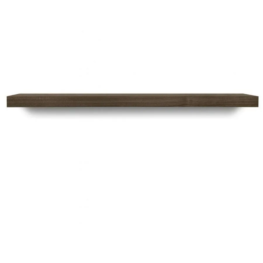 Wandtablar Fohla Nussbaum furniert MDF/Holzwerkstoff B 120 T 22 cm