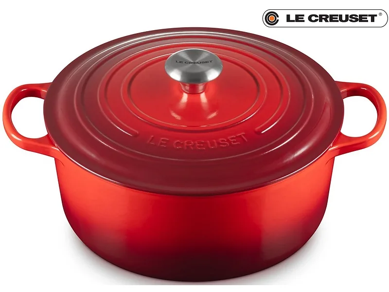 LE CREUSET Bräter SIGNATURE gusseisen rot